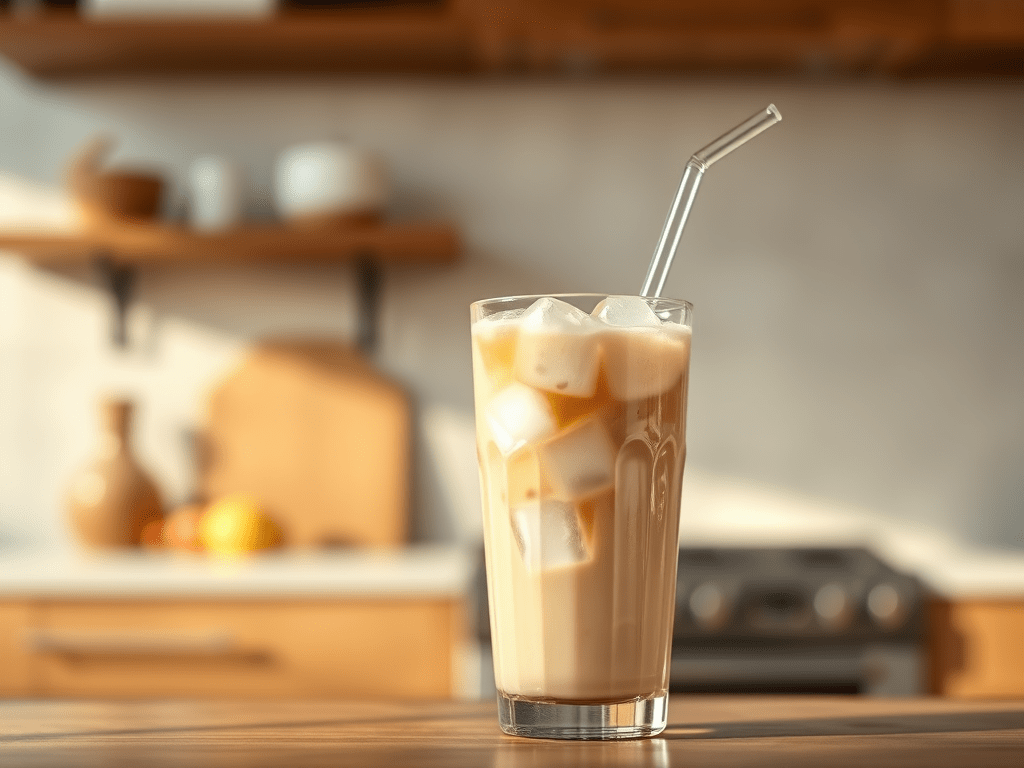 Iced Vanilla Coconut Maple&nbsp;Coffee