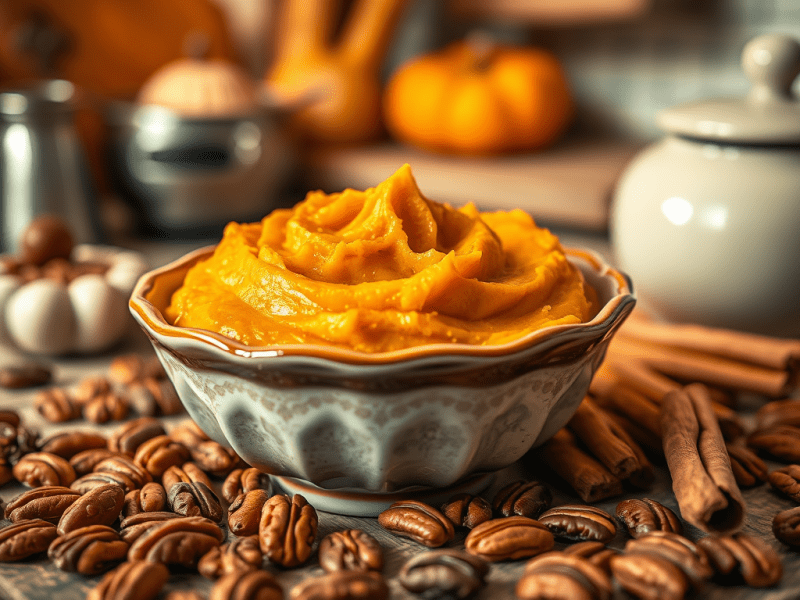 Pumpkin Pecan Latte